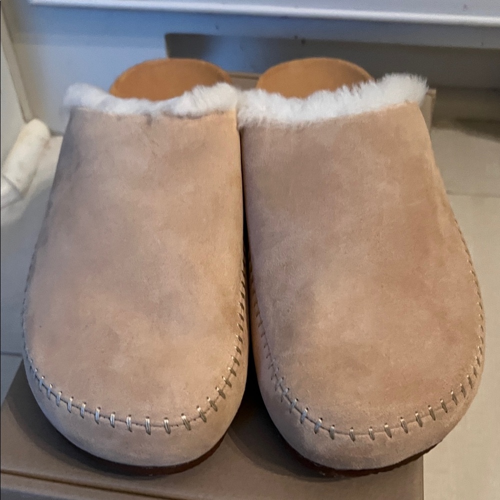 Jenni Kayne shearling moc clogs - Picture 3 of 7